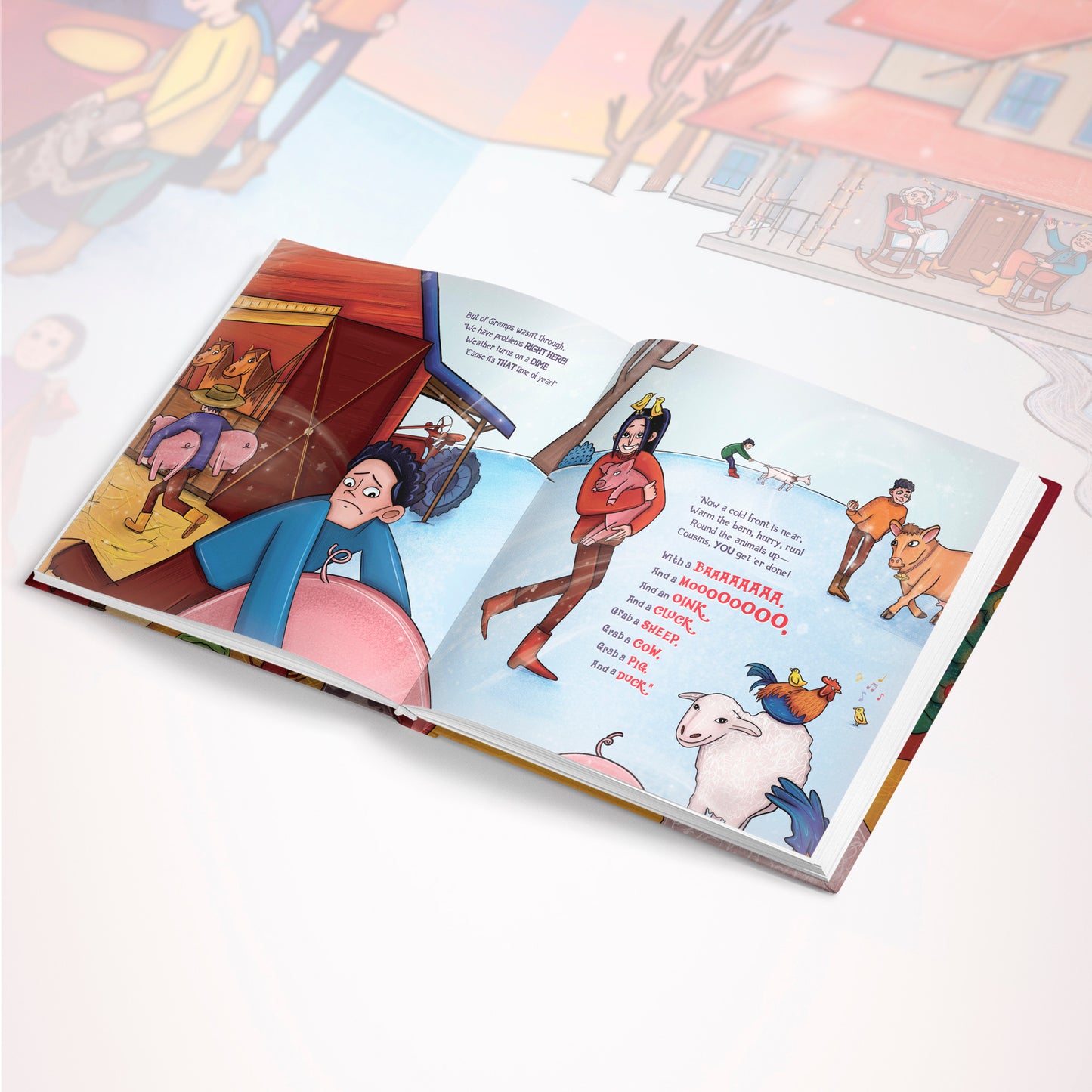 The Barnyard Sang in the Merriest Way (Preorder)