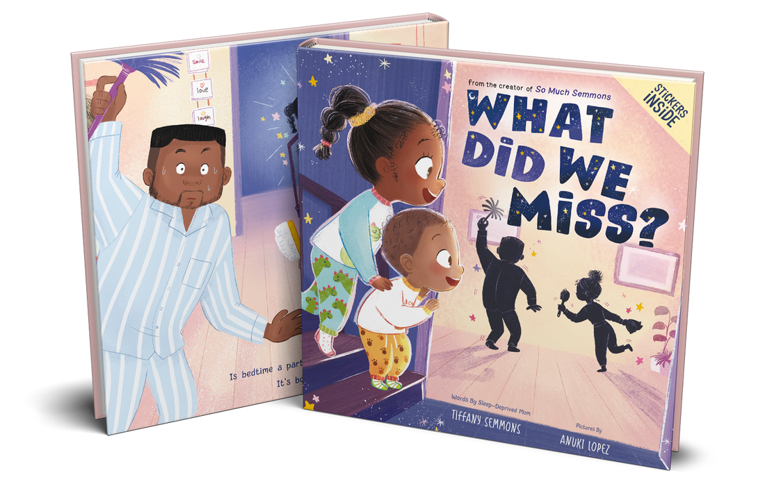 Introducing "What Did We Miss?" A bedtime treat with a boogey-down beat!